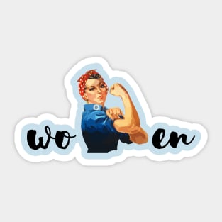 strong women Sticker